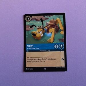 Disney Yellow and Blue Trading Cards